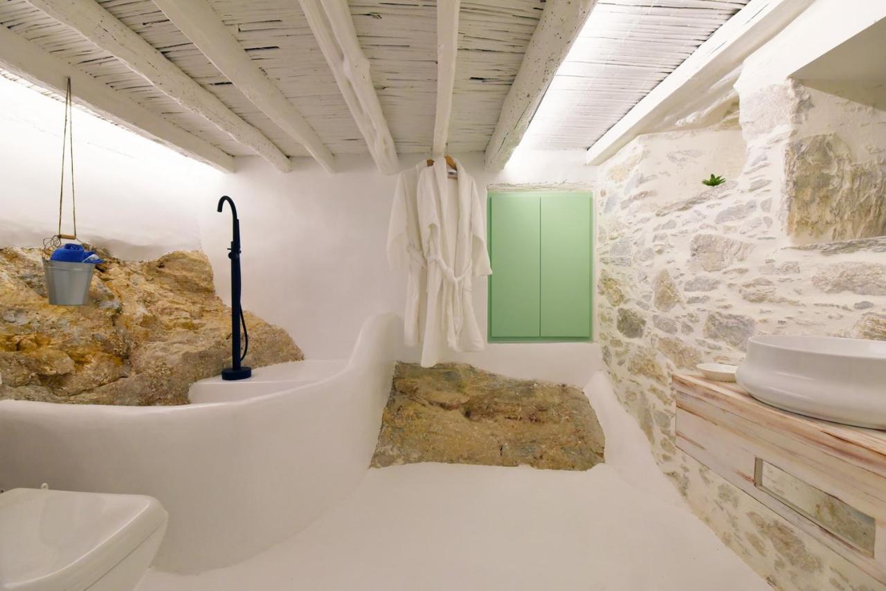 Blue Vorna Apartment Ano Syros Bagian luar foto