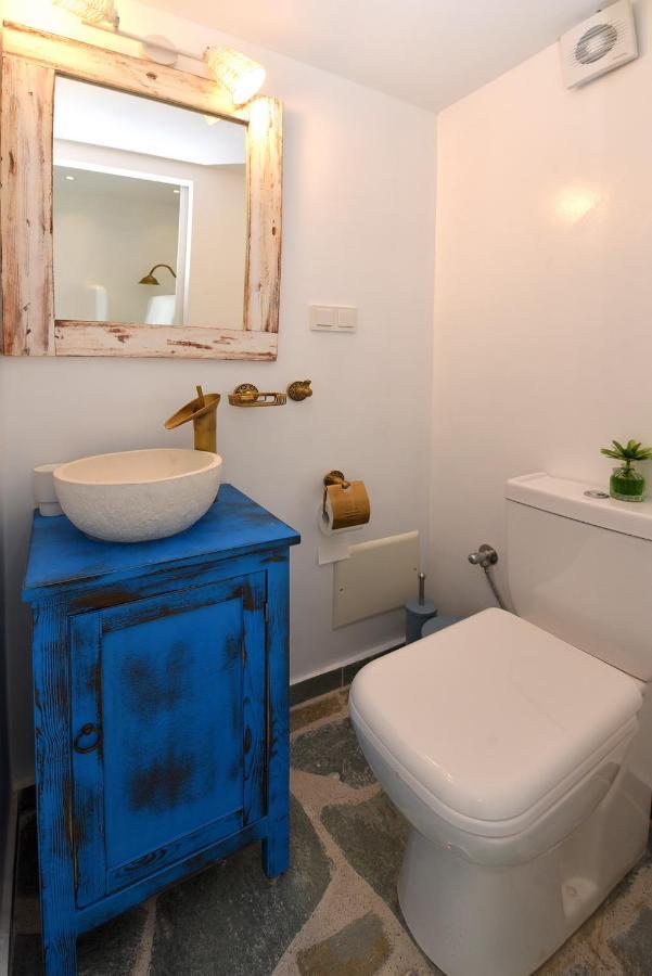 Blue Vorna Apartment Ano Syros Bagian luar foto